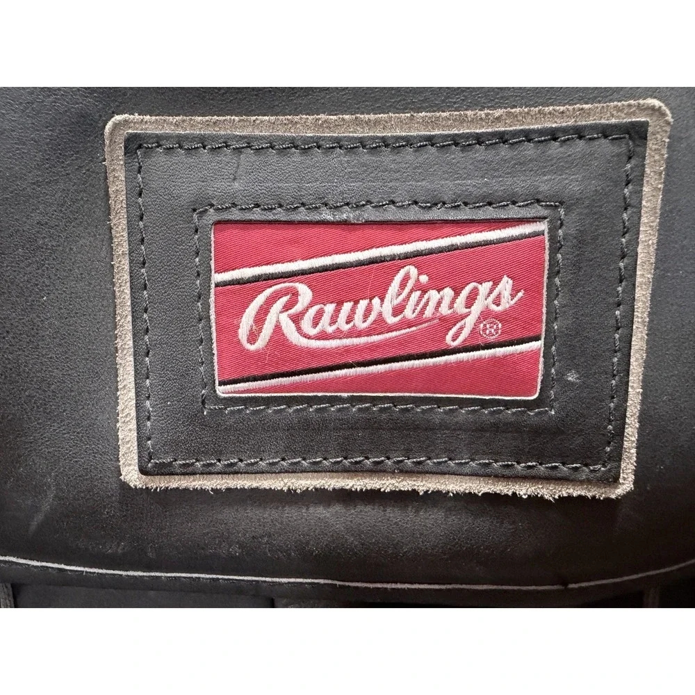 Rawlings Gian Paolo Lombardo Heart of the Hide Black Leather‎ Briefcase Bag USA